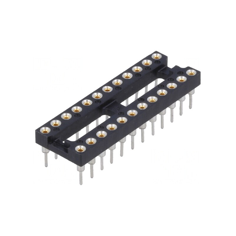 Soclu DIP24 THT 7,62mm 2,54mm | Electronic-mag.ro | Componente Electronice