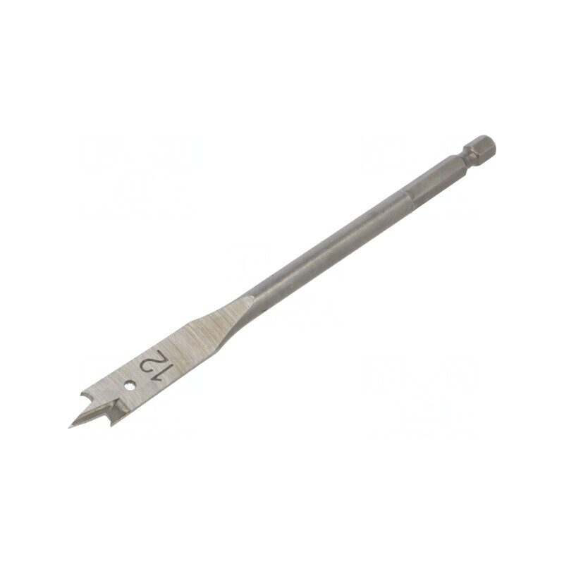 Burghiu Lopată Lemn 12mm 152mm | Electronic-mag.ro | Componente Electronice Burghiu Lopată Lemn 12mm 152mm | Electronic-mag.ro | Componente Electronice