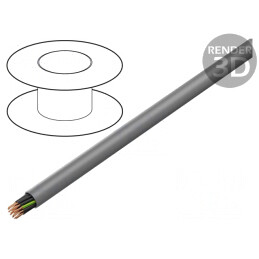 Cablu PURO-JZ 7x0.5mm2 Gri Neecranat 300/500V | Electronic-mag.ro | Componente Electronice
