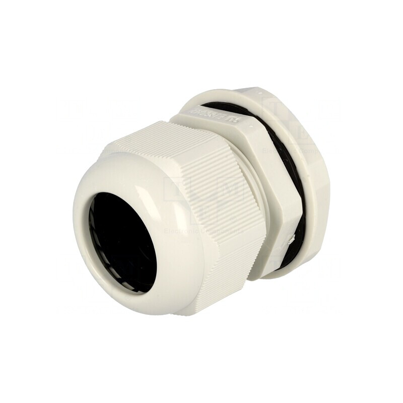 Garnitură Etanșare PG29 Poliamidă Gri 20.5mm IP68 | Electronic-mag.ro | Componente Electronice