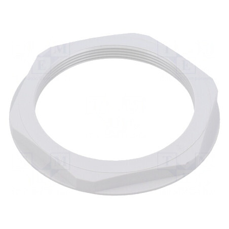Piuliță poliamidă M63 gri deschis 75mm | Electronic-mag.ro | Componente Electronice
