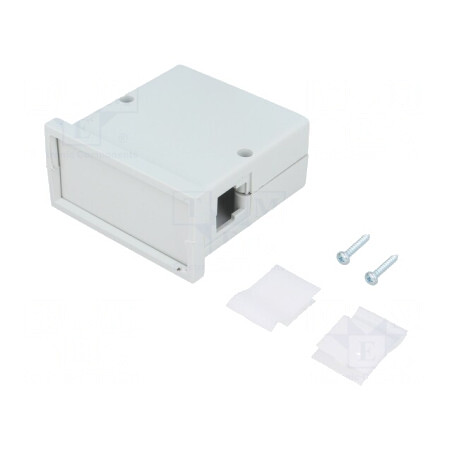 Carcasă ABS Gri 72x72x36mm cu Răsucire | Electronic-mag.ro | Componente Electronice