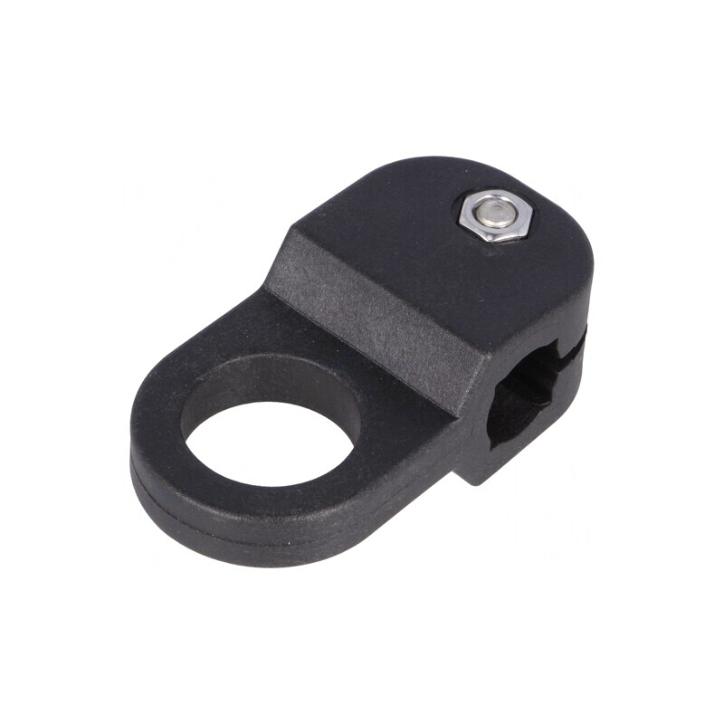 Suport Poliamidă 12mm x 10mm Orificiu 19mm | Electronic-mag.ro | Componente Electronice