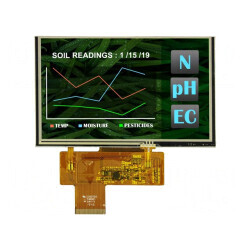 Ecran TFT 5 inch 800x480 LED RGB | Electronic-mag.ro | Componente Electronice