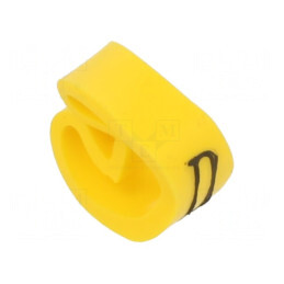 Markere Marcaj Galbene PVC 4-10mm | Electronic-mag.ro | Componente Electronice