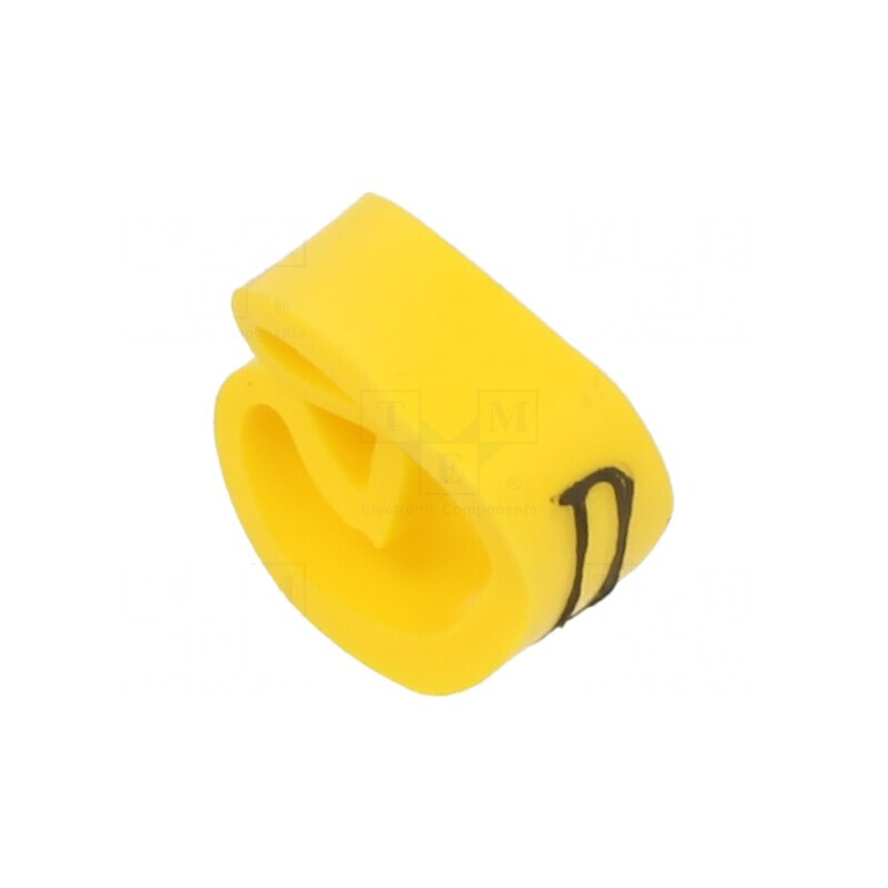 Markere Marcaj Galbene PVC 4-10mm | Electronic-mag.ro | Componente Electronice