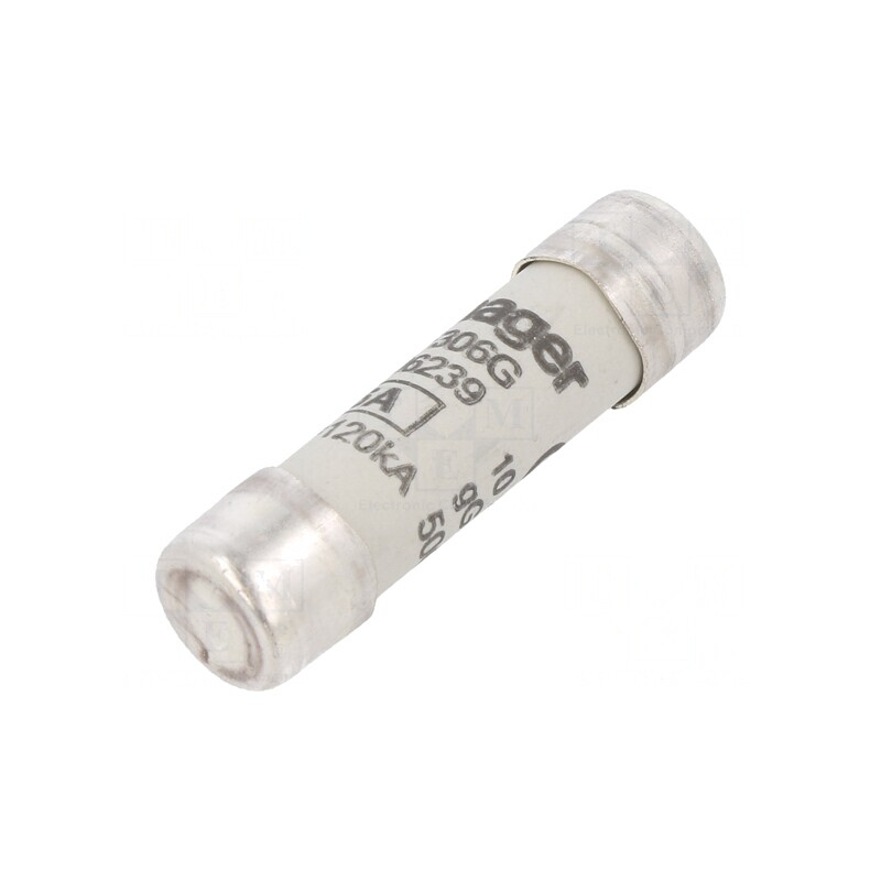 Siguranță gG 6A 500VAC 10x38mm | Electronic-mag.ro | Componente Electronice