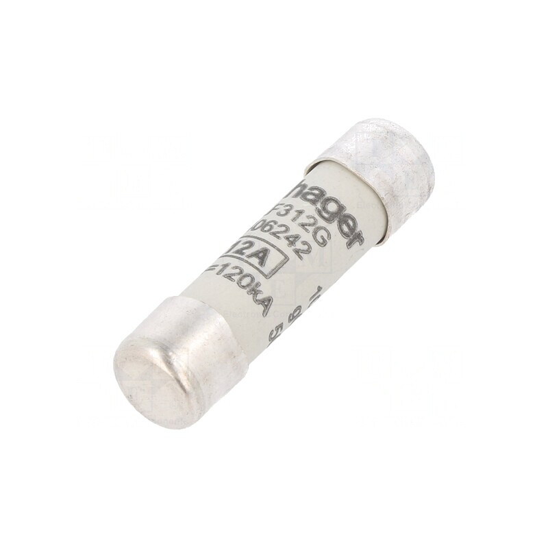 Siguranță gG 12A 500VAC 10x38mm | Electronic-mag.ro | Componente Electronice