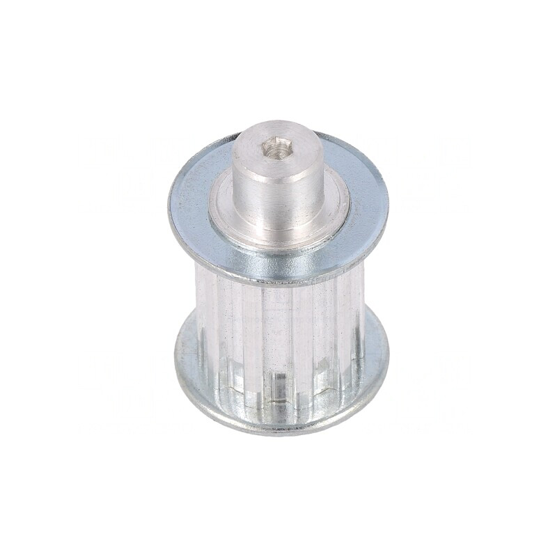 Roată de curea T5 aluminiu 16mm x 27mm x 15,05mm | Electronic-mag.ro | Componente Electronice
