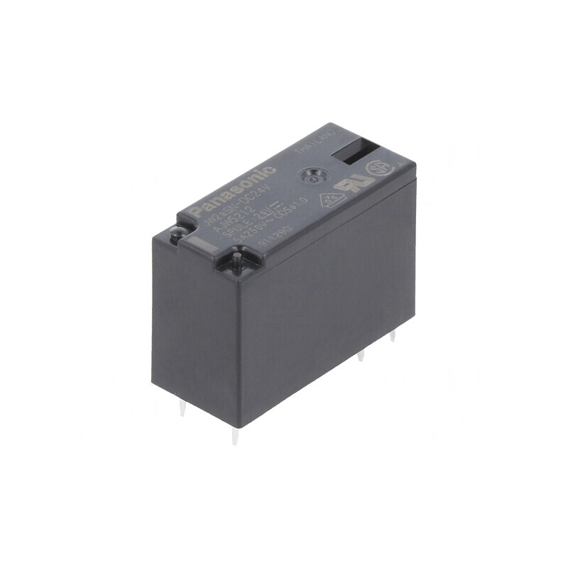 Releu electromagnetic DPST-NO 24VDC 5A | Electronic-mag.ro | Componente Electronice