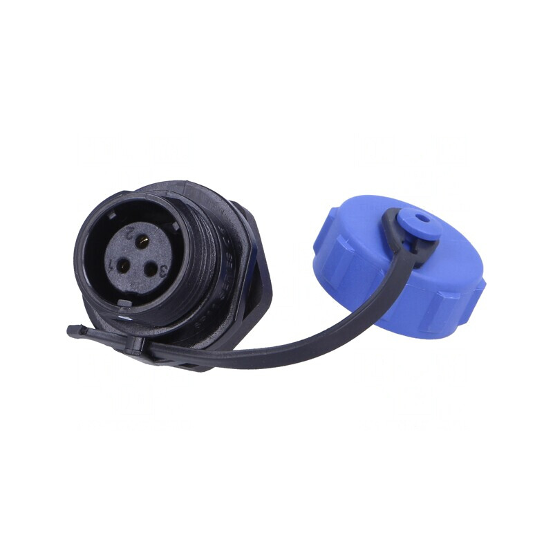 Soclu SP11 mamă cu capac de protecție IP68 5A | Electronic-mag.ro | Componente Electronice