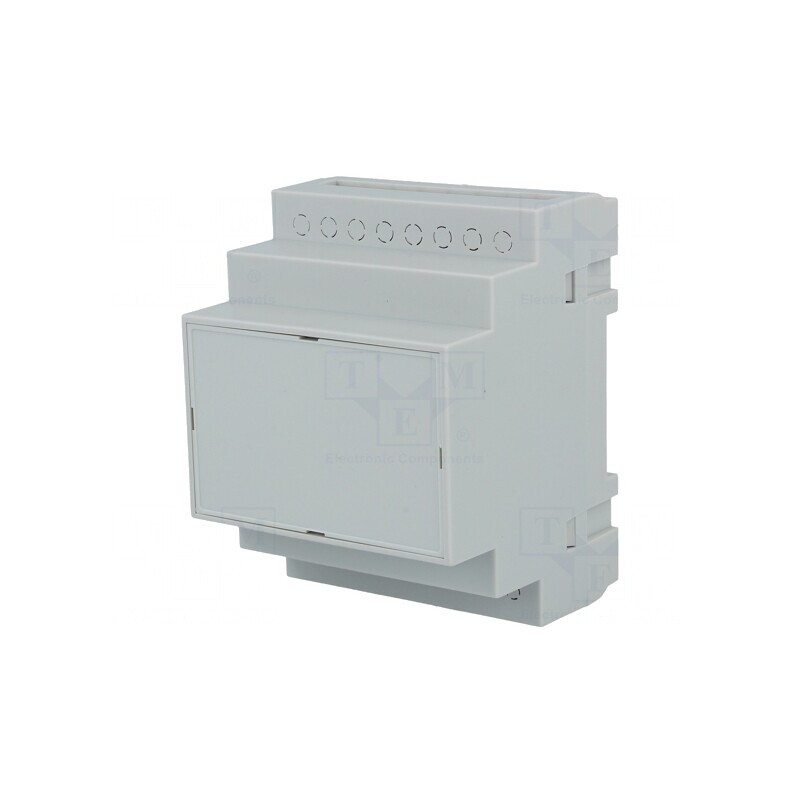 Carcasă pentru șină DIN, 90x70x65mm, polistiren gri | Electronic-mag.ro | Componente Electronice Carcasă pentru șină DIN, 90x70x65mm, polistiren gri | Electronic-mag.ro | Componente Electronice