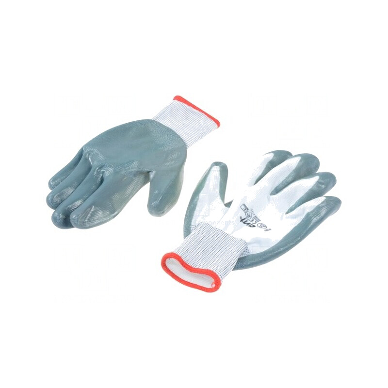 Mănuşi de protecţie XL gri-negru | Electronic-mag.ro | Componente Electronice
