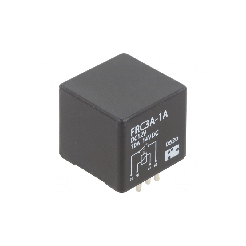 Releu Electromagnetic SPST-NO 12VDC 70A | Electronic-mag.ro | Componente Electronice