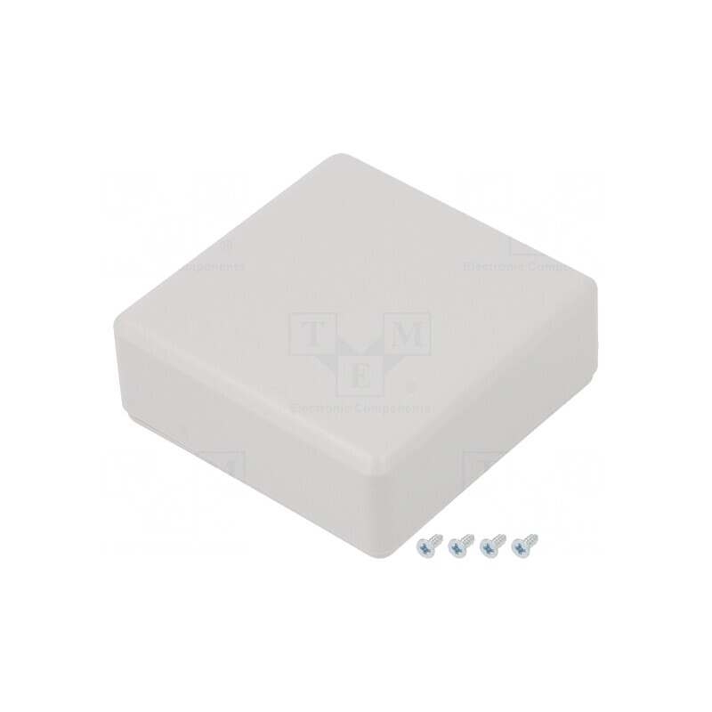 Carcasă Universală ABS Gri 71x71x21 mm | Electronic-mag.ro | Componente Electronice