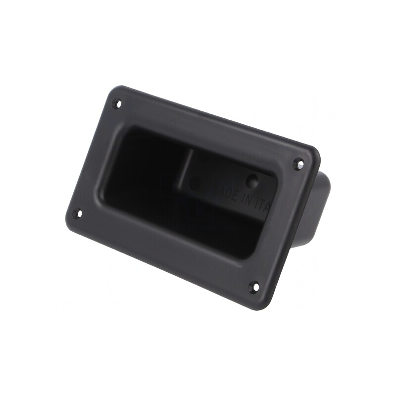 Manetă ABS neagră 58x79x131mm | Electronic-mag.ro | Componente Electronice