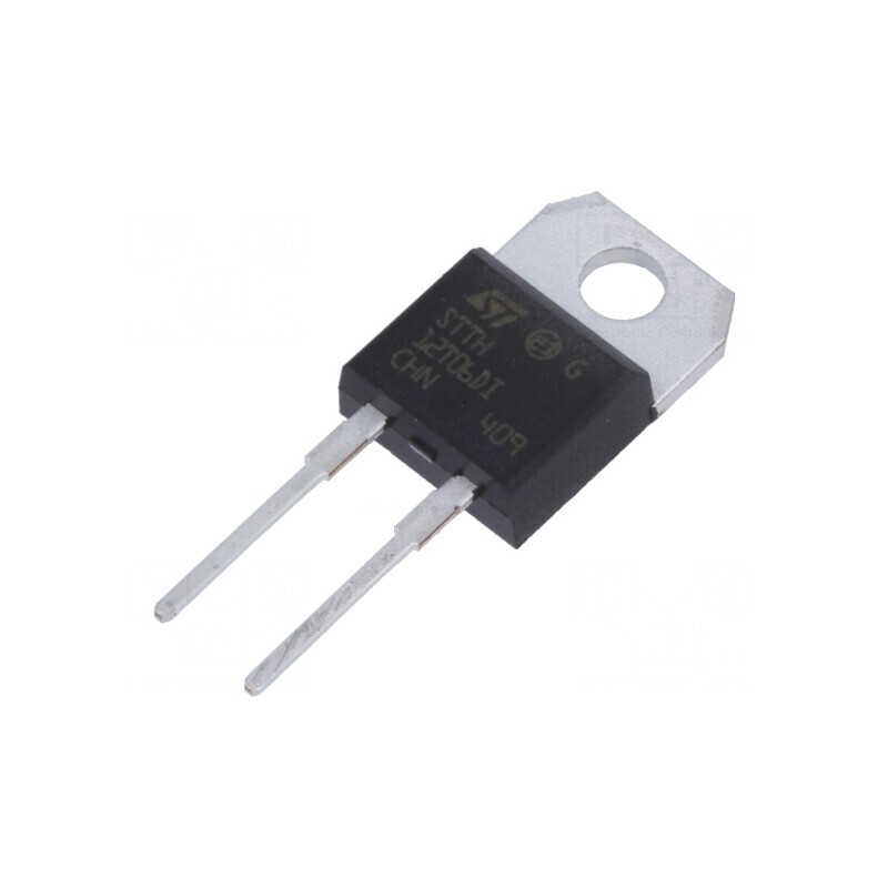 Diodă Redresoare THT 600V 12A TO220ACIns | Electronic-mag.ro | Componente Electronice