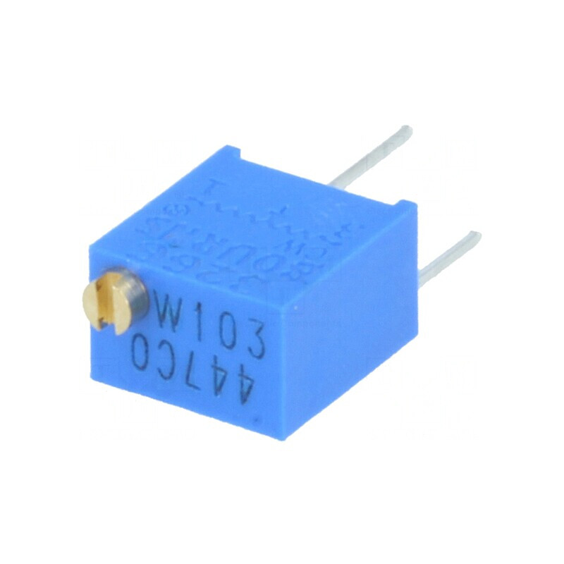 Potentiometru Multitura 10kΩ 250mW ±10% Linear | Electronic-mag.ro | Componente Electronice
