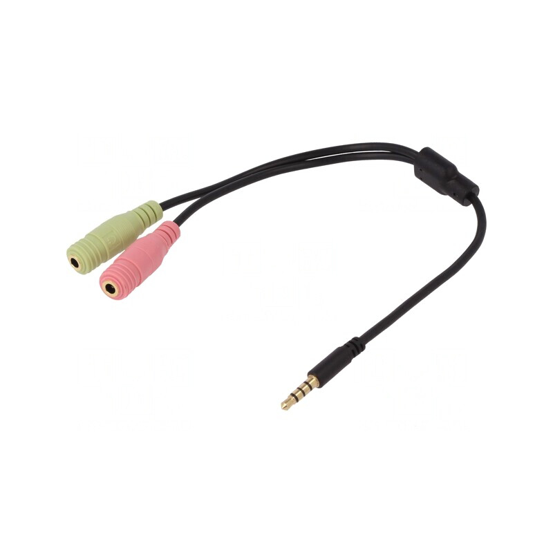 Cablu Audio Jack 3.5mm 3pin la 4pin 150mm | Electronic-mag.ro | Componente Electronice Cablu Audio Jack 3.5mm 3pin la 4pin 150mm | Electronic-mag.ro | Componente Electronice