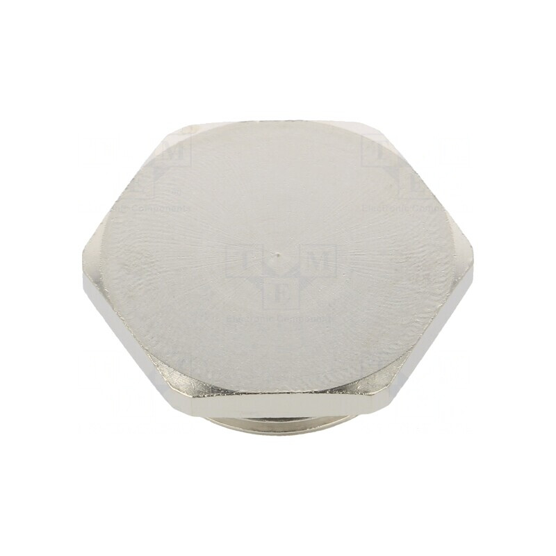 Capac protecție alamă nichel M25 1,5 IP68 | Electronic-mag.ro | Componente Electronice