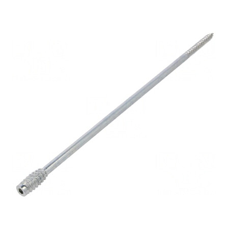 Șurub lemn 6x230 fără cap HEX 4mm oțel zincat | Electronic-mag.ro | Componente Electronice