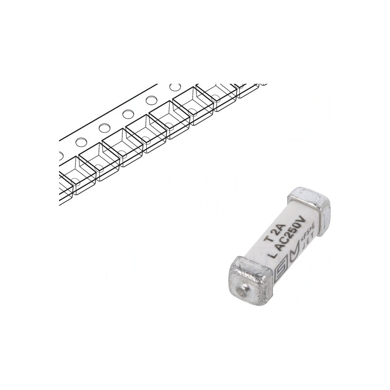 Siguranţă întârziere 2A SMD ceramică | Electronic-mag.ro | Componente Electronice Siguranţă întârziere 2A SMD ceramică | Electronic-mag.ro | Componente Electronice