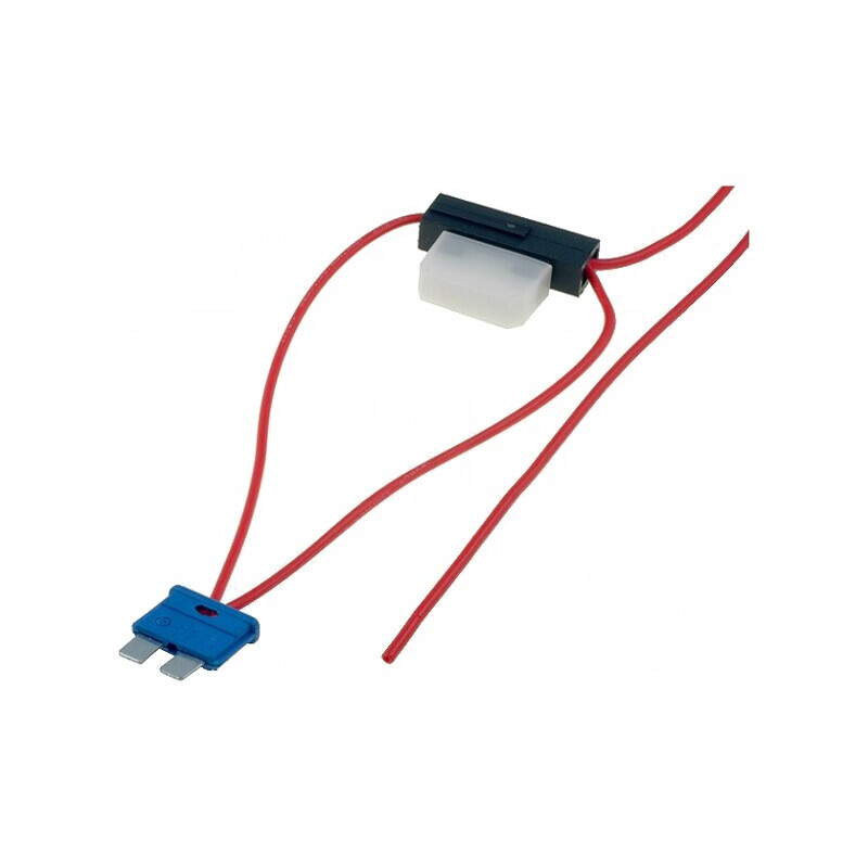 Splitter Auto 8A Siguranță 0.75mm² Roșu | Electronic-mag.ro | Componente Electronice
