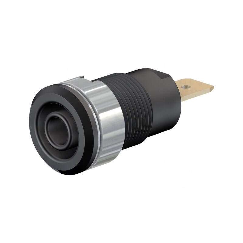 Soclu Banană 4mm 32A 1kV Negru Aurit Alamă | Electronic-mag.ro | Componente Electronice Soclu Banană 4mm 32A 1kV Negru Aurit Alamă | Electronic-mag.ro | Componente Electronice