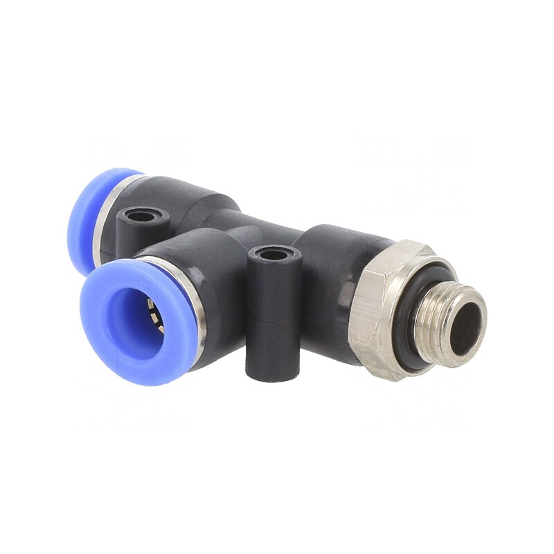 Racord Push-in T cu Ramificație G 1/8, 0,95-15 bar | Electronic-mag.ro | Componente Electronice