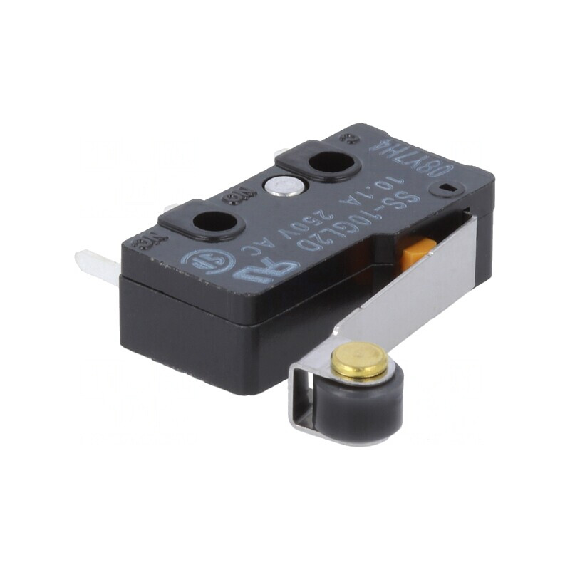 Microîntrerupător cu Manetă și Rulă 10A/250VAC | Electronic-mag.ro | Componente Electronice