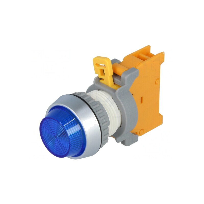 Lumină de Control 22mm cu Bec BA9S  | Electronic-mag.ro | Componente Electronice