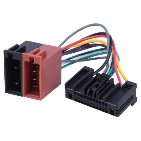 Conector radio ISO pentru Ford și Opel | Electronic-mag.ro | Componente Electronice
