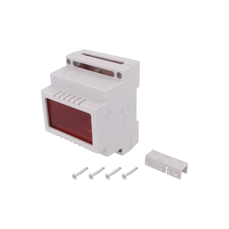Carcasă pentru Șină DIN, Polistiren, 89mm x 69,7mm x 64,7mm | Electronic-mag.ro | Componente Electronice Carcasă pentru Șină DIN, Polistiren, 89mm x 69,7mm x 64,7mm | Electronic-mag.ro | Componente Electronice
