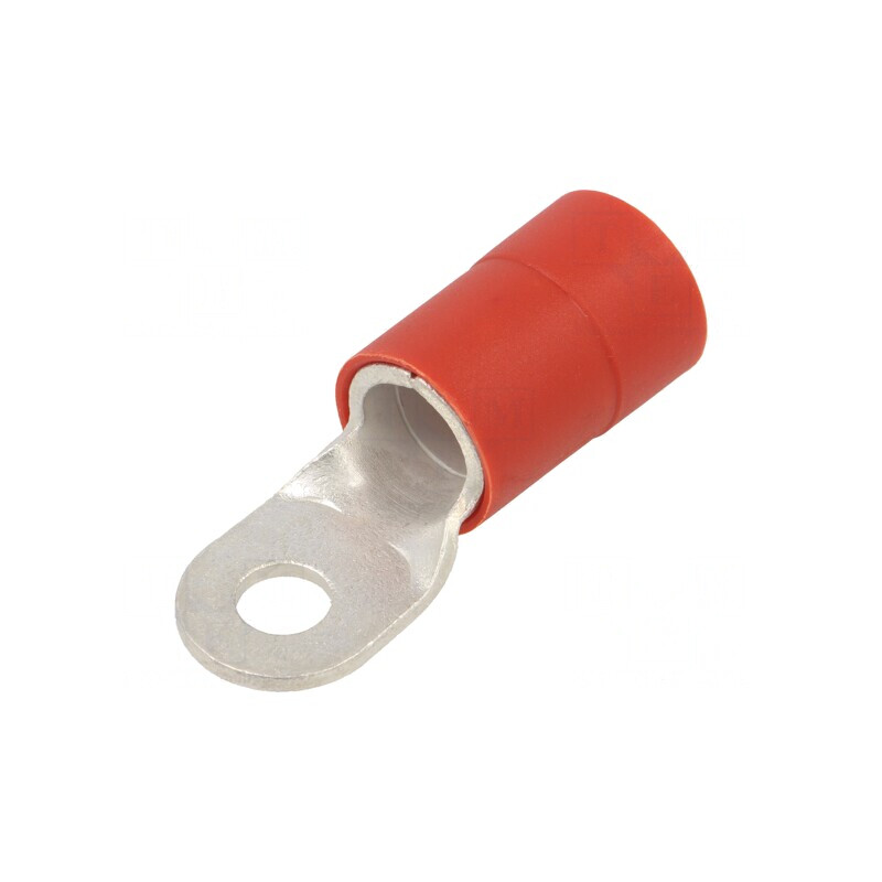 Vârf Inelar Crimpat Izolat Roșu M10 Ø11mm 95mm2 | Electronic-mag.ro | Componente Electronice