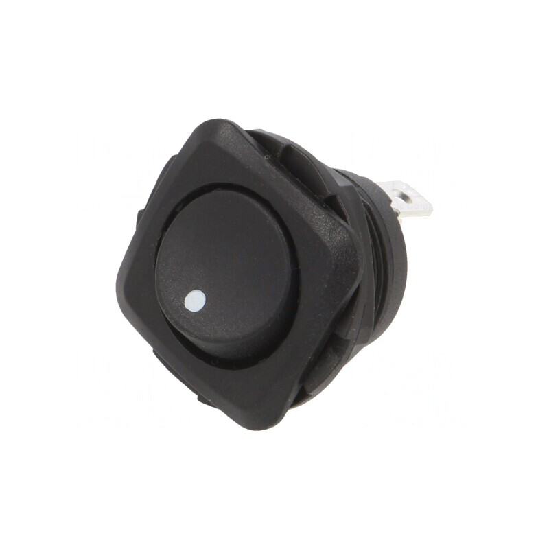 Rocker Switch SPST ON-OFF 10A 28VDC Negru | Electronic-mag.ro | Componente Electronice