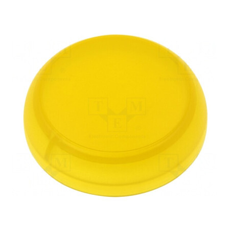 Lentilă Lampă 22mm Galbenă RMQ-Titan | Electronic-mag.ro | Componente Electronice