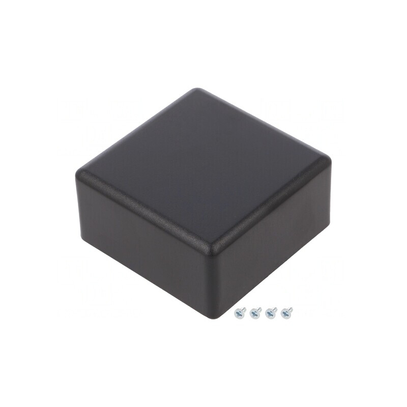 Carcasă Universală ABS Neagră 71x71x37mm | Electronic-mag.ro | Componente Electronice