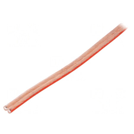 Cablu Difuzor Litat CCA Transparent PVC Neecranat | Electronic-mag.ro | Componente Electronice