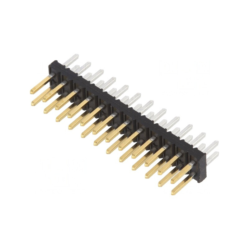 Conector Pini Cablu-Placă 24P THT Minitek 2mm PCB | Electronic-mag.ro | Componente Electronice