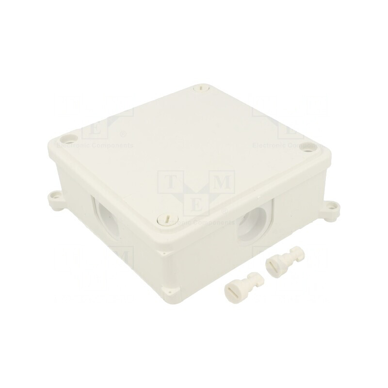 Cutie de conexiuni perete 125x125x45mm | Electronic-mag.ro | Componente Electronice Cutie de conexiuni perete 125x125x45mm | Electronic-mag.ro | Componente Electronice