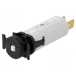 Întrerupător de Supracurent 240VAC 48VDC 10A SPST MCB | Electronic-mag.ro | Componente Electronice