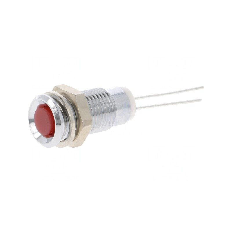Lampă de control LED roșie 8mm pentru PCB | Electronic-mag.ro | Componente Electronice Lampă de control LED roșie 8mm pentru PCB | Electronic-mag.ro | Componente Electronice