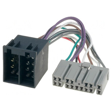 Conector Radio ISO pentru Isuzu și Opel PIN 16 | Electronic-mag.ro | Componente Electronice