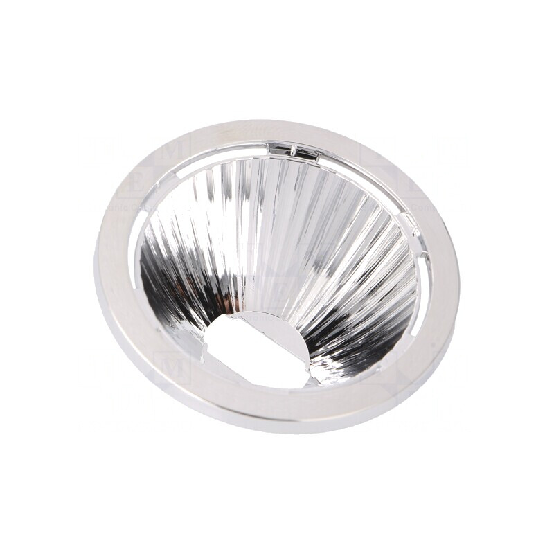 Reflector rotund metalic 24mm x 50mm | Electronic-mag.ro | Componente Electronice