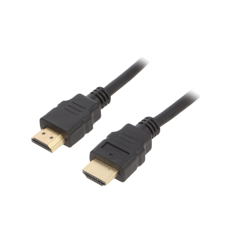 Cablu HDMI 2.0 PVC 1.8m Negru | Electronic-mag.ro | Componente Electronice