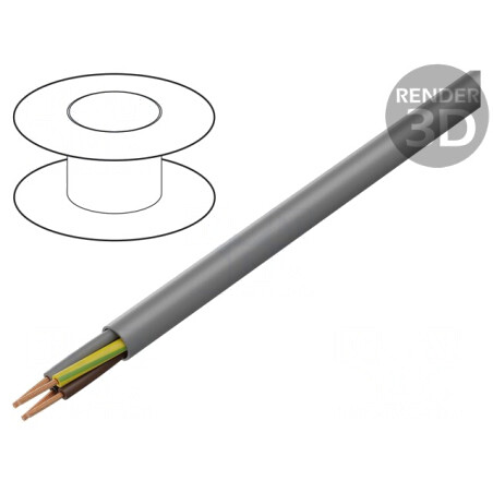 Cablu Electric JB-750 HMH 4G1,5mm2 Gri | Electronic-mag.ro | Componente Electronice