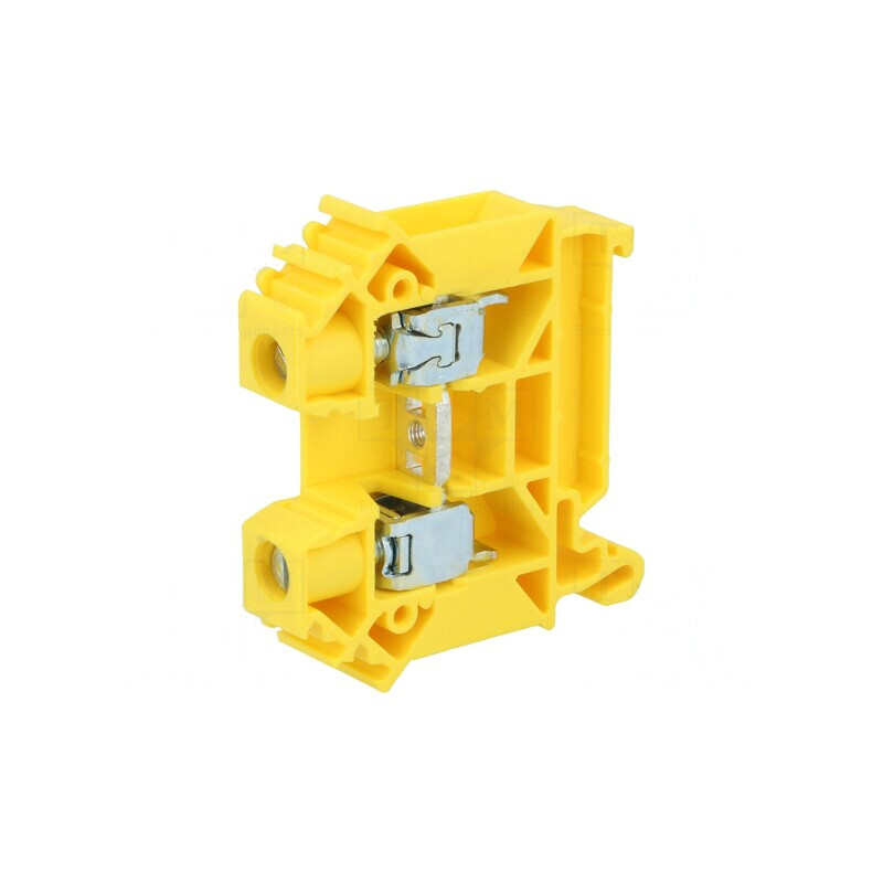 Conector de Îmbinare Șine Galben TS35 0.5-16mm² 2 Piste 2 Borne | Electronic-mag.ro | Componente Electronice Conector de Îmbinare Șine Galben TS35 0.5-16mm² 2 Piste 2 Borne | Electronic-mag.ro | Componente Electronice