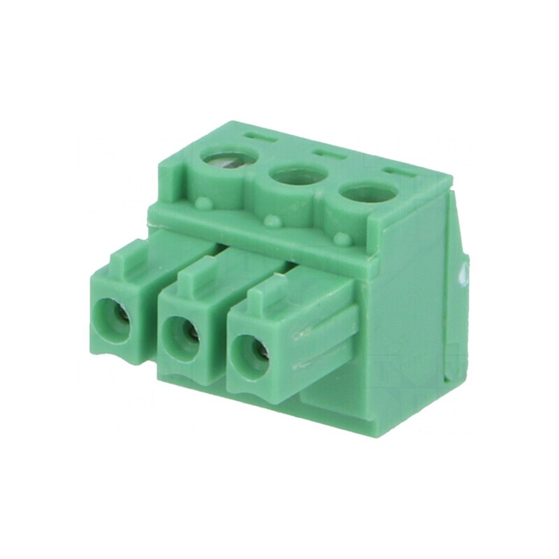 Regletă de Conexiuni Deconectabilă 3 Piste 3,81mm Drept Mufă | Electronic-mag.ro | Componente Electronice