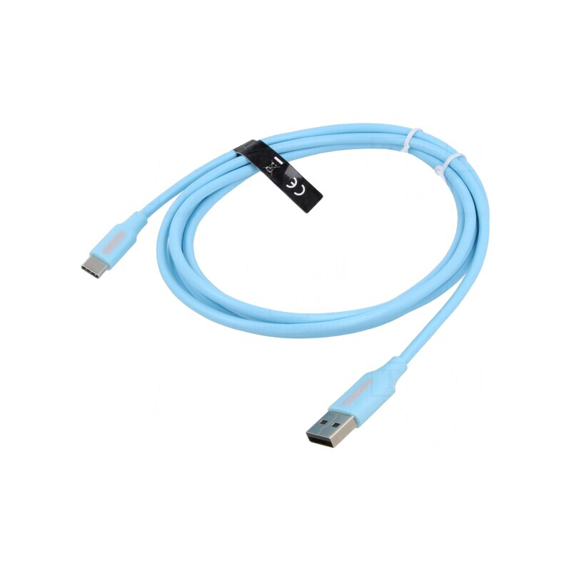 Cablu USB 2.0 A la USB C 2m 480Mbps PVC | Electronic-mag.ro | Componente Electronice