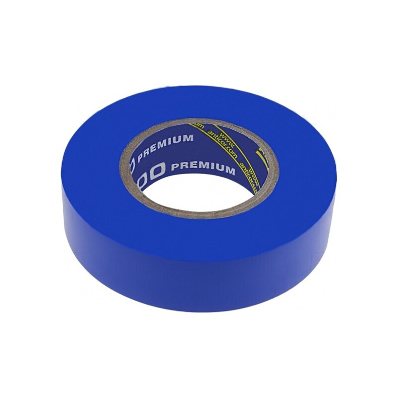Bandă electroizolantă albastră 19mm x 18m | Electronic-mag.ro | Componente Electronice